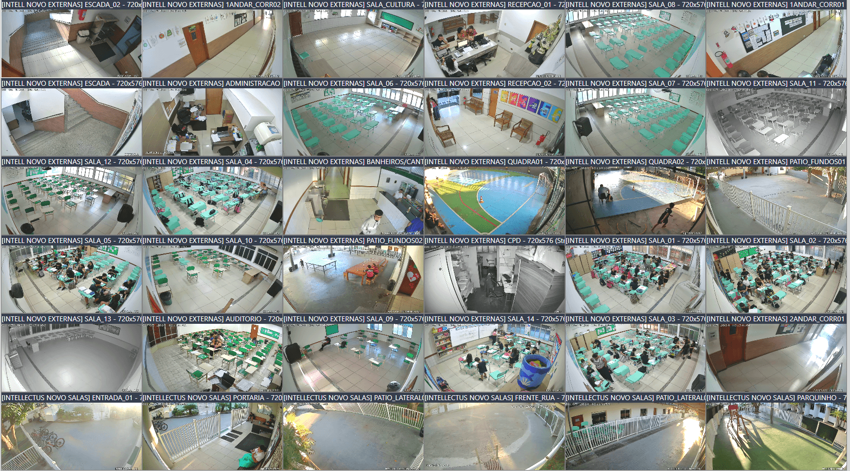 Sistema de CFTV IP - Projeto Completo para 50 Câmeras
