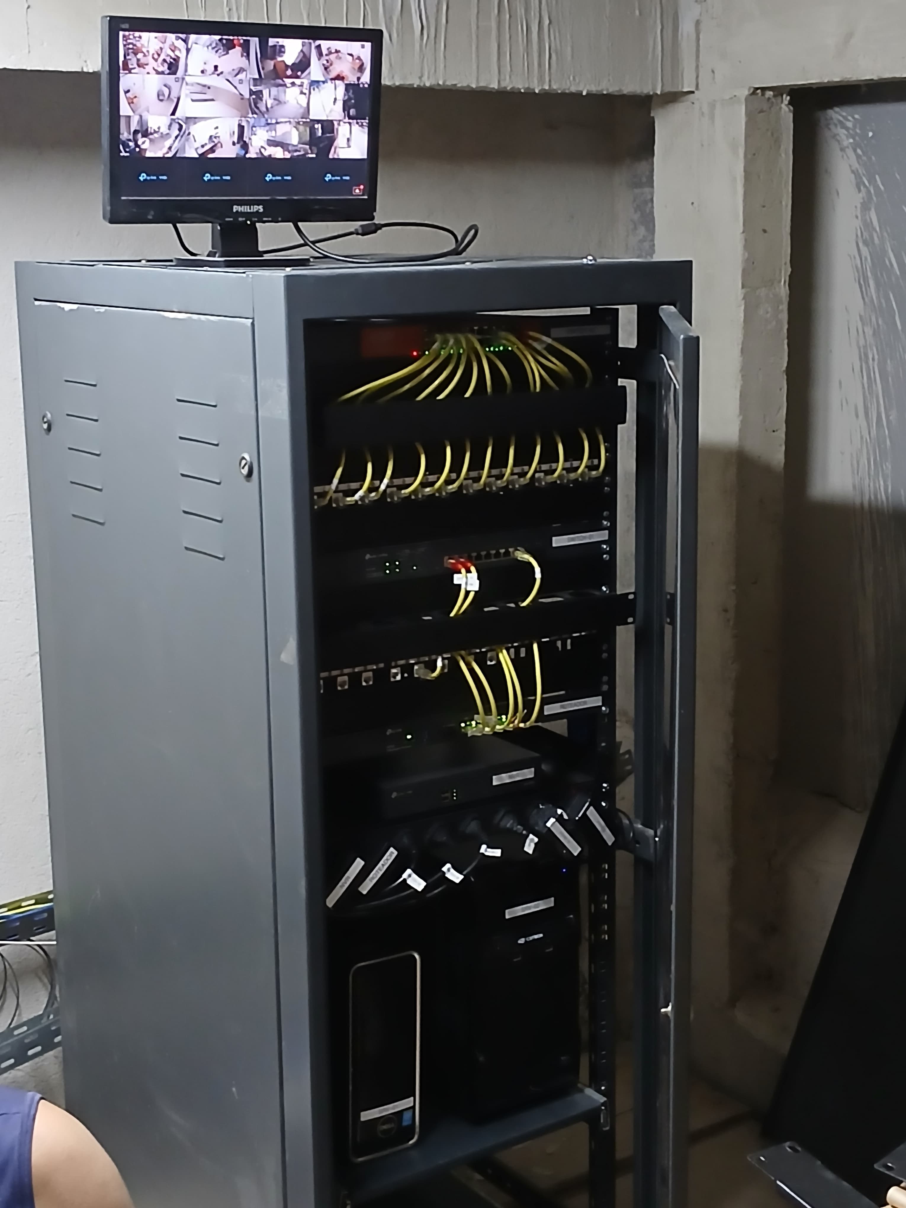 Imagem 5 do projeto Rede de dados e sistema de monitoramento com cabeamento estruturado e equipamentos gerenciáveis