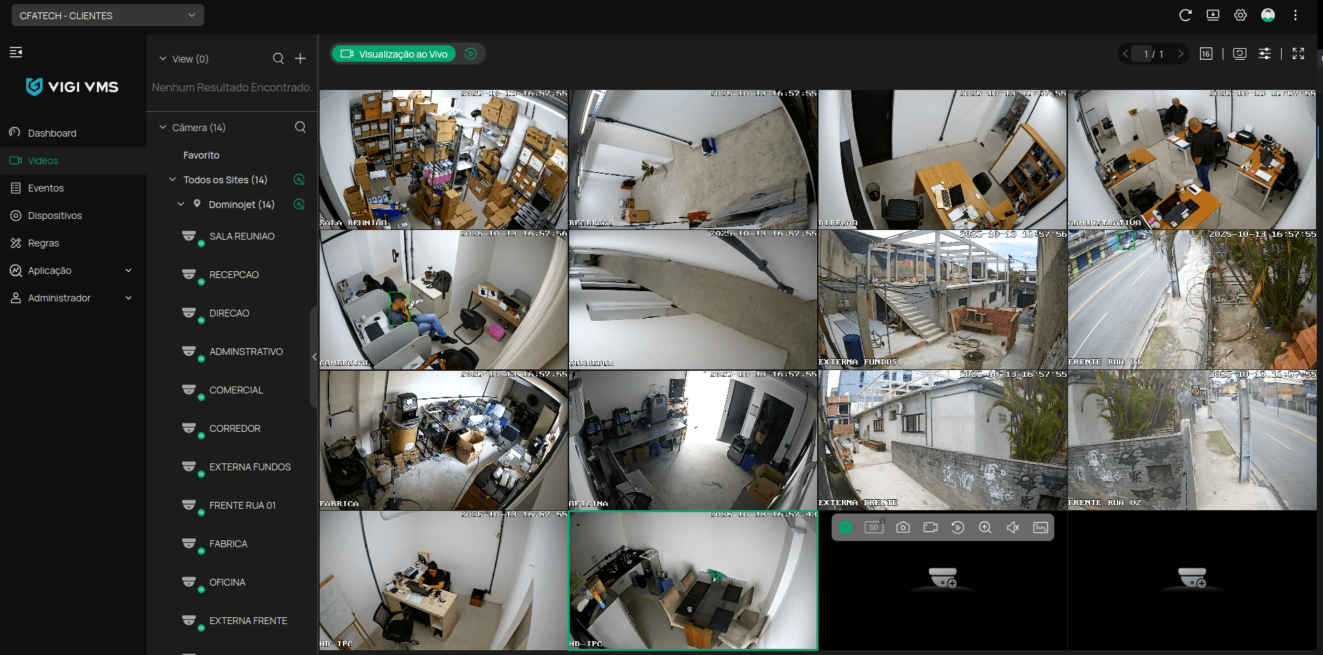 Imagem 6 do projeto Rede de dados e sistema de monitoramento com cabeamento estruturado e equipamentos gerenciáveis