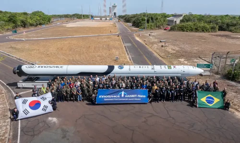 Lançamento Comercial em Alcântara: O Marco do Foguete Hanbit-Nano